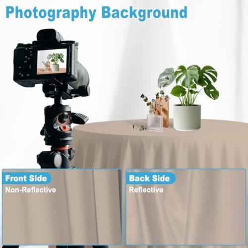 Photography Backdrop for Photoshoot, Fabric, 5×7 FT | Versatile 5X7 FT Beige