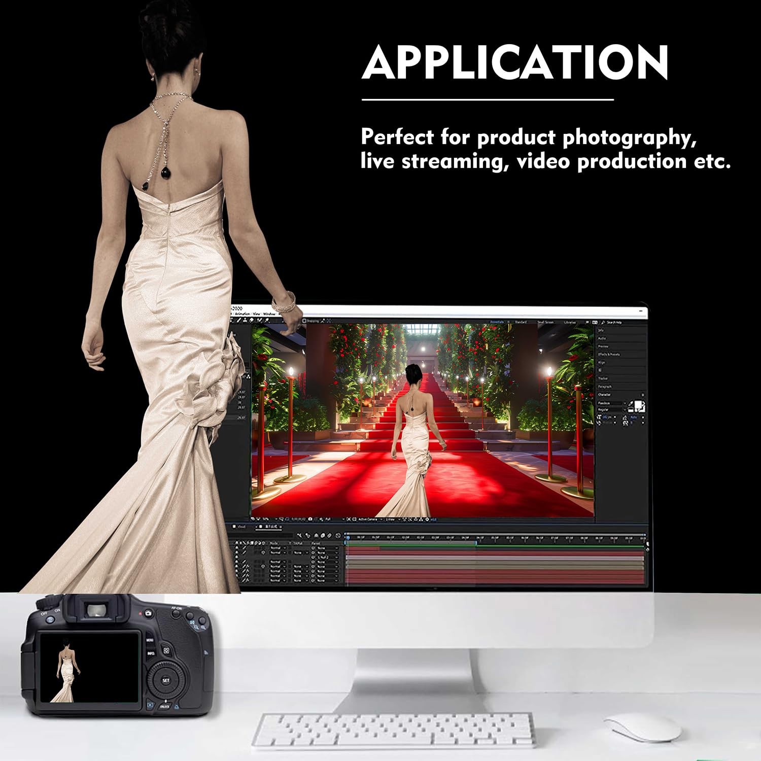 Black Photo Backdrop for Photoshoot, Photography 8×10 FT,