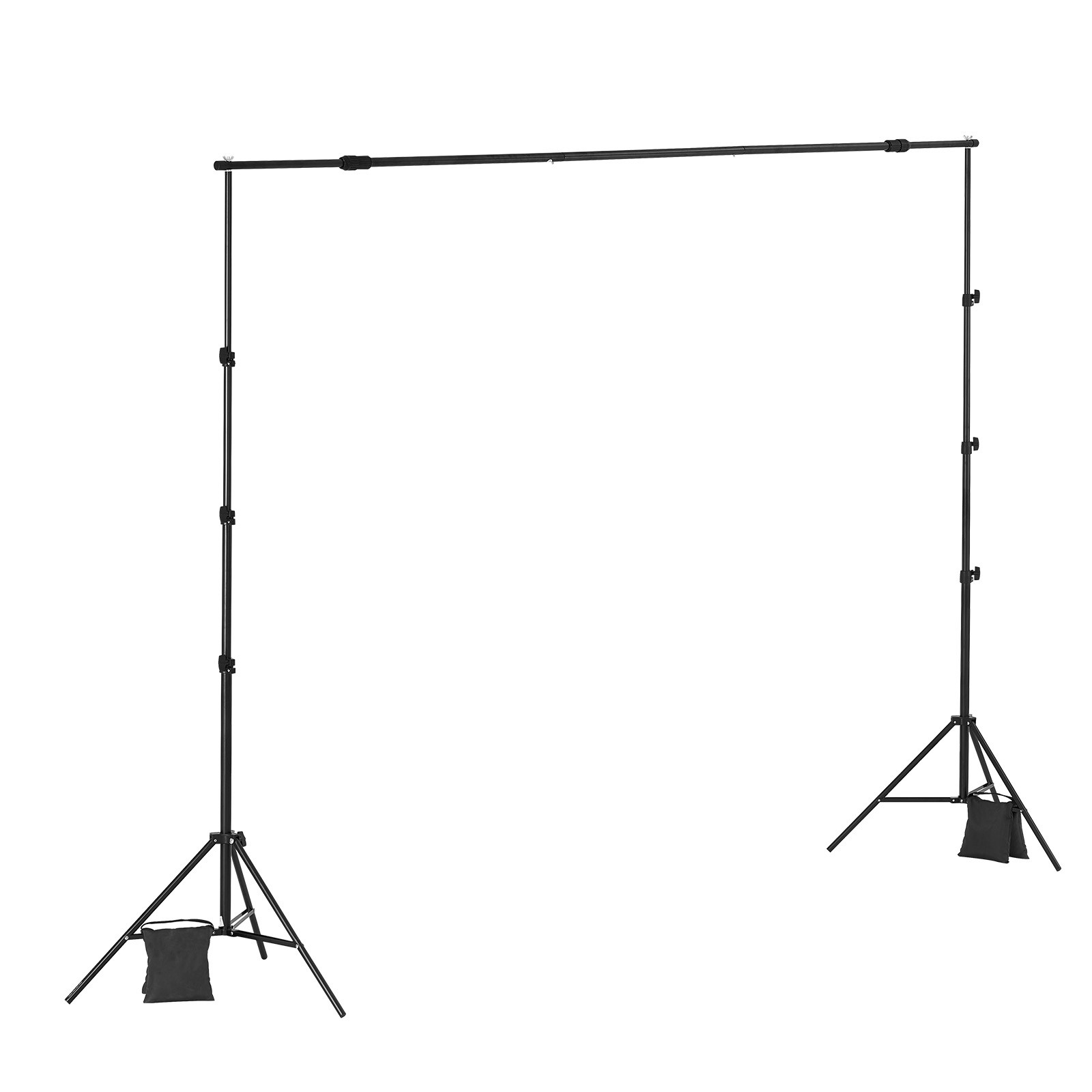 Backdrop Stand Background Stand Kit with 2 Tripod for Party & Photo Studio