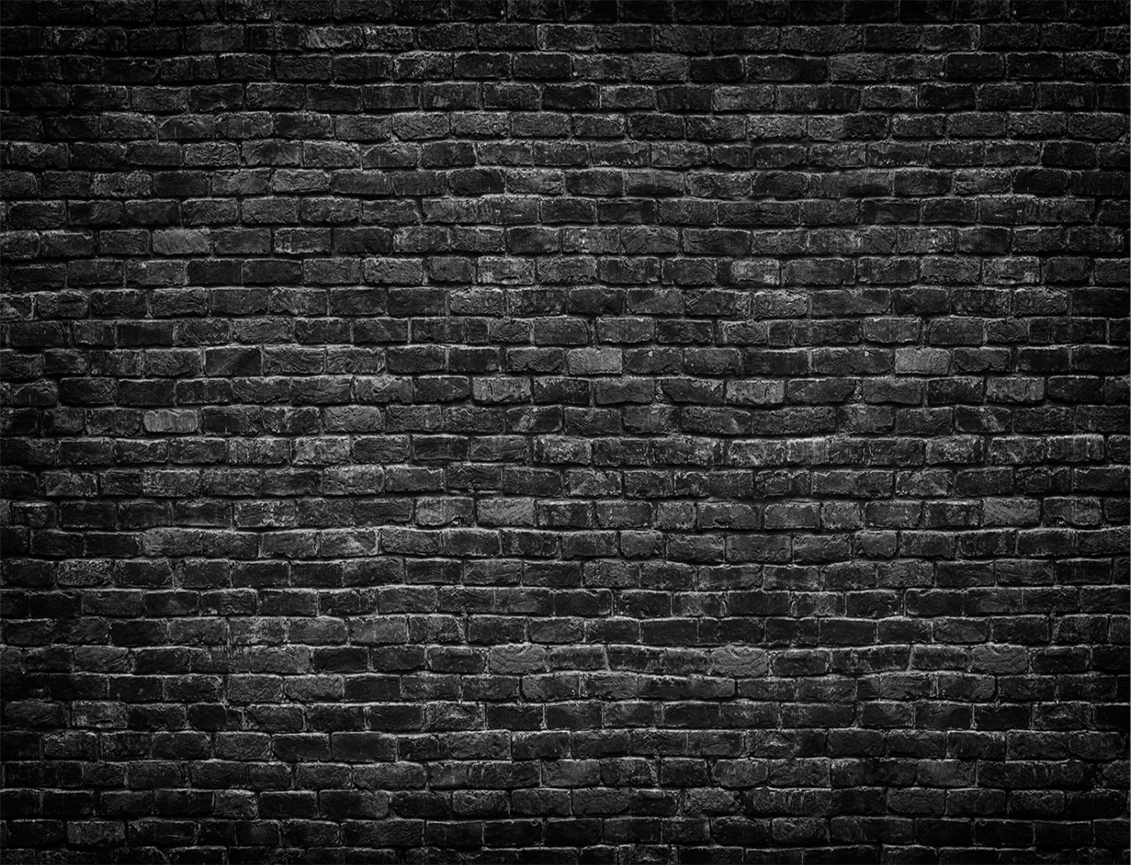 10x8ft Vintage Theme Black Brick Wall Photography Background Studio Props