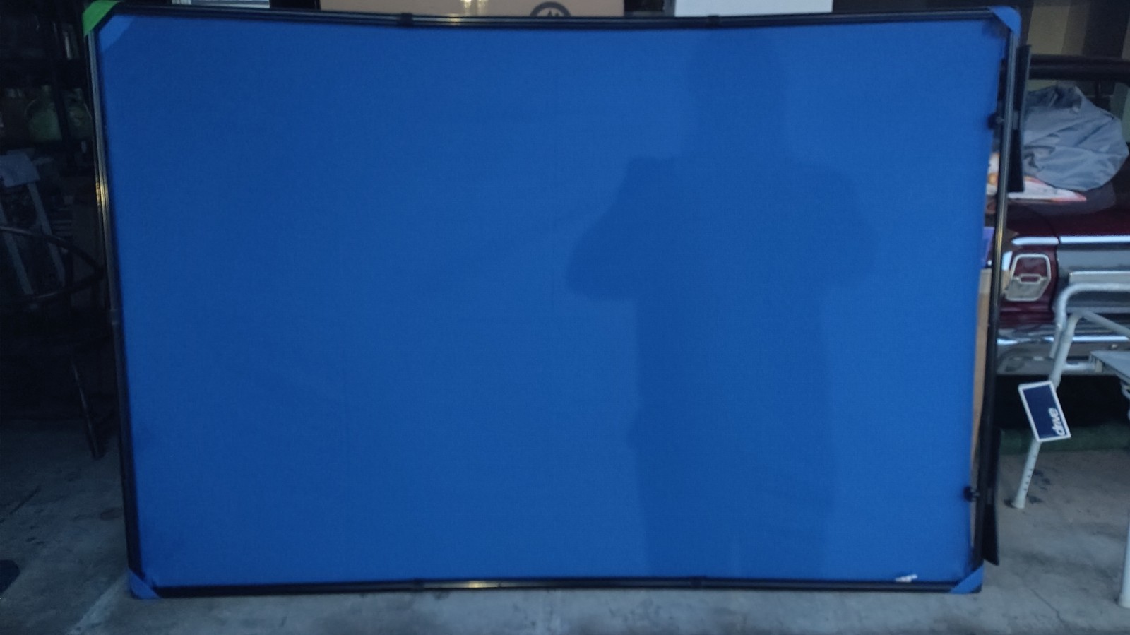2D Flat, Double-Sided Collapsible Green Screen Backdrop w Carrying Bag, 90 By 60