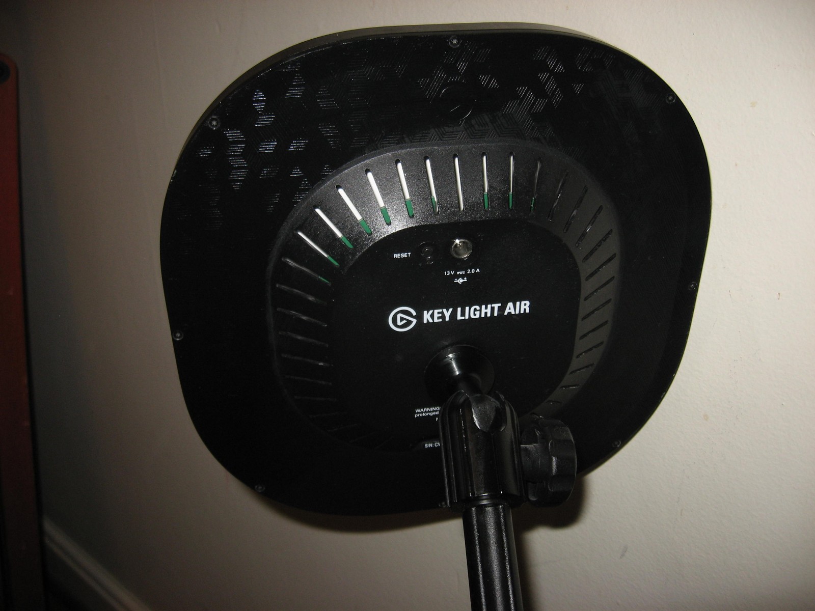 Elgato Key Light Air 1400 lumens Telescopic Pole Studio Light + Power Cord