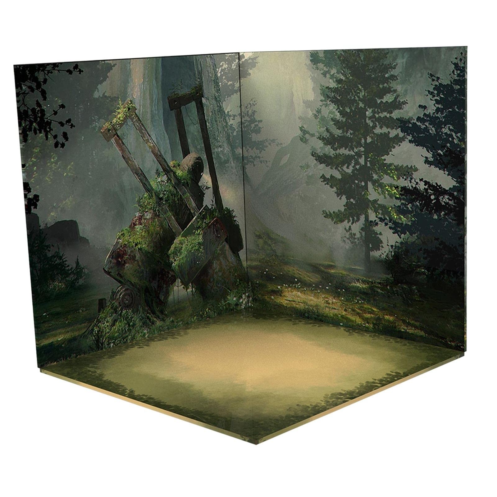 1/12 Scale Display Backdrop for Action Figures and Diecast One Size, Forest