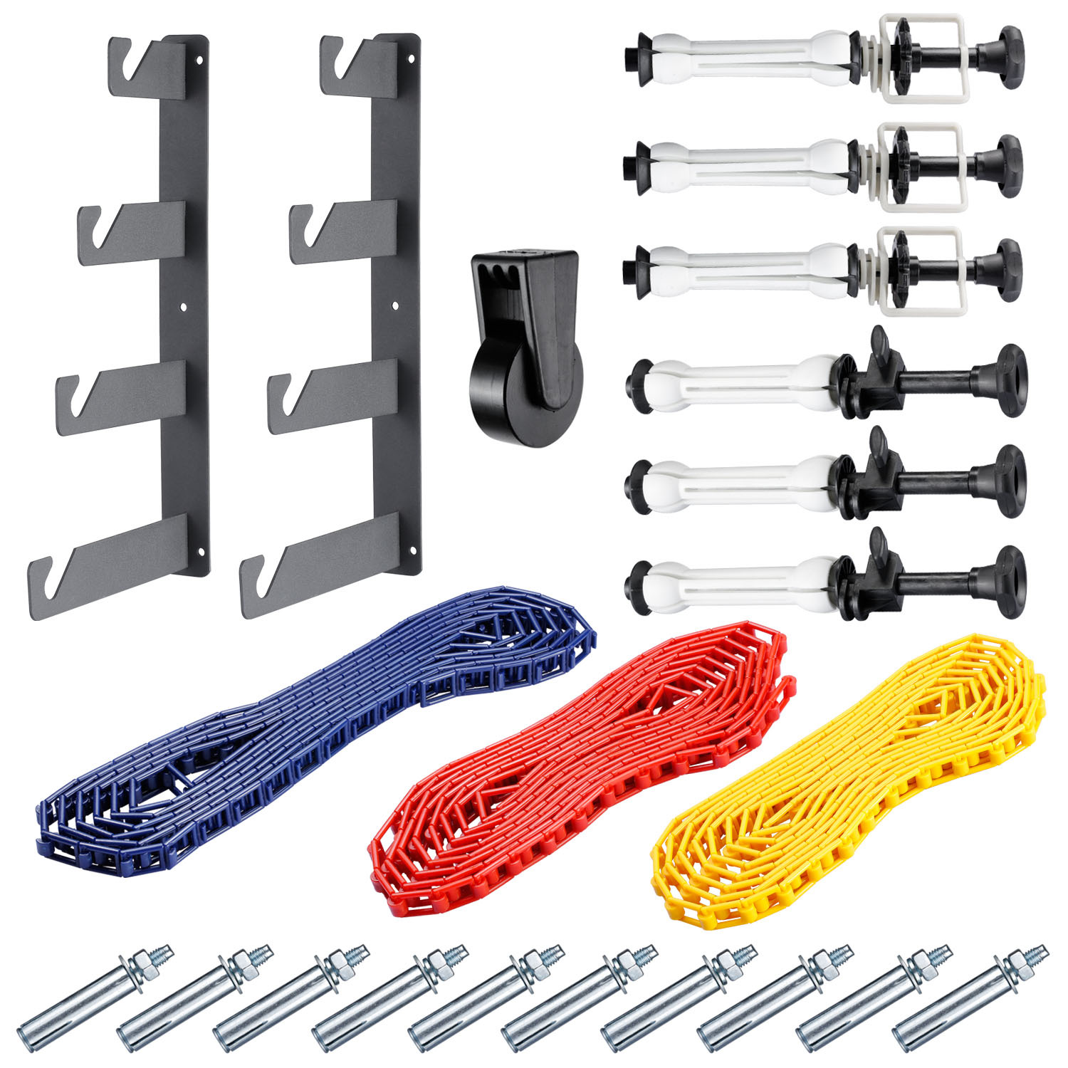 Neewer Photography 4-Roller Wall Mounting Manual Background Support System