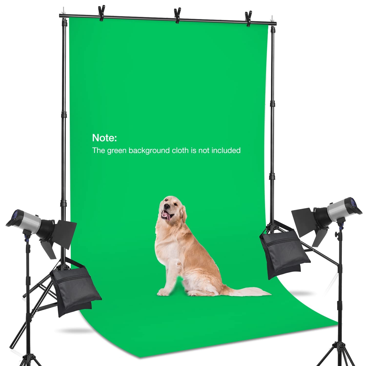 10 X 10 ft Photo Video Studio Background Support Stand, Adjustable Heavy Duty…