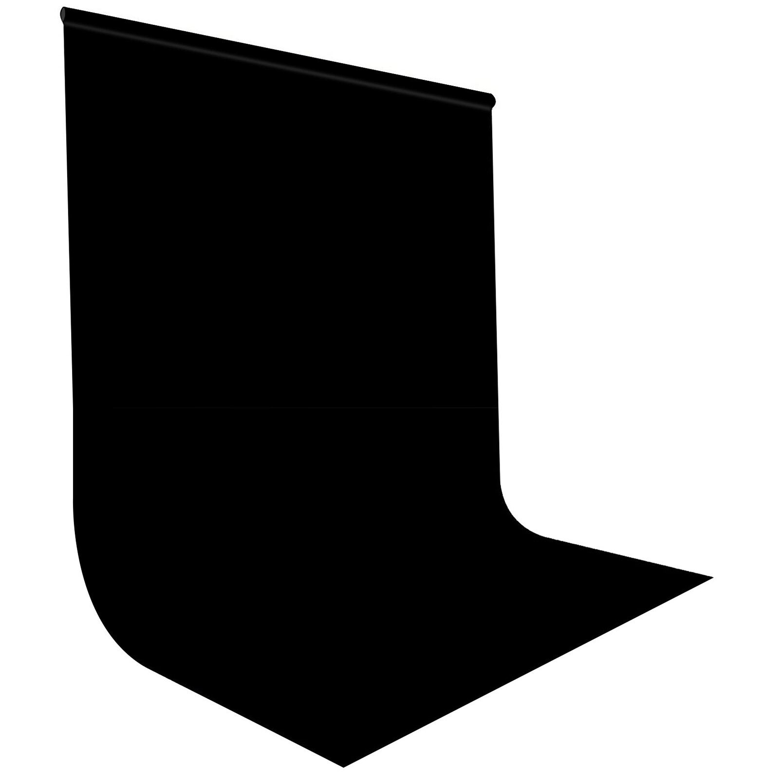 Black Screen Pure Muslin Backdrop Background for Photo Studio 6.56ft 10ft 20ft