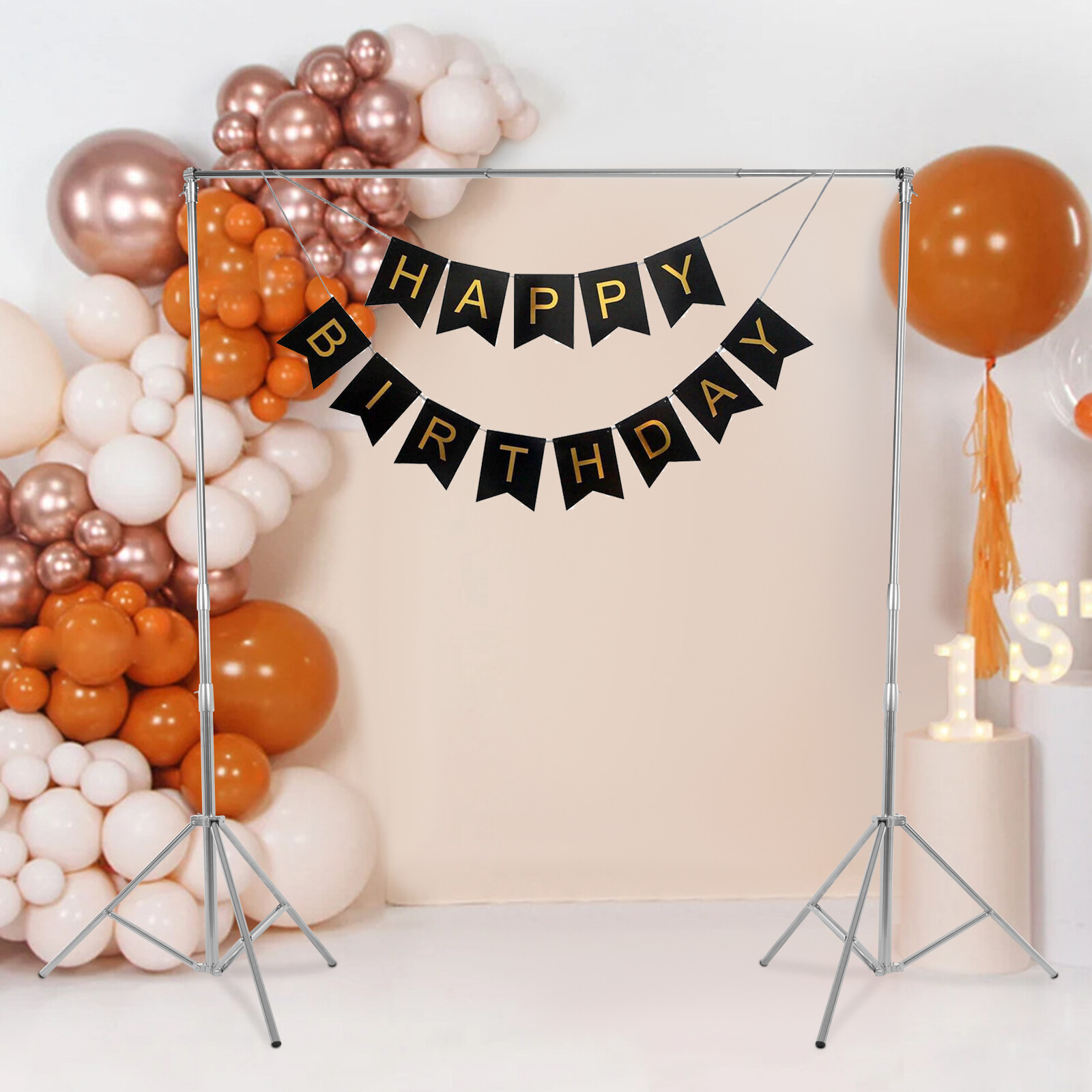 Adjustable Photo Backdrop Stand Photography Background Stand Support Holder