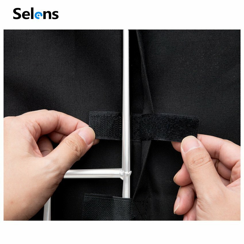 Selens Matte Black Floppy Cutter Fabric for Photography Video Studio 75x188cm