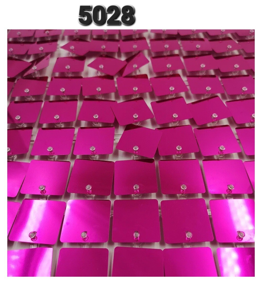 Photo BOOTH BACKDROP Hot Pink Shimmer Wall 36PCS Square Sequin Glitter new 6×6