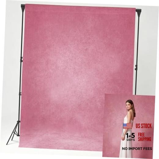 5×7 ft Pink Backdrop,Classic Abstract Texture Photo 5x7ft Pink Textured