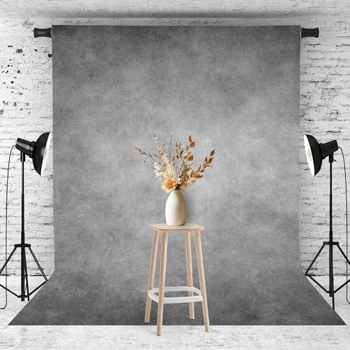Abstract Photography Backdrop Professional Studio Background for 8x10FT Grey