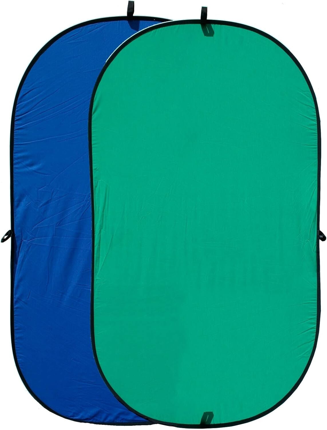 RPS Studio 4×7 ft Chroma Key Blue/Green Screen Reversible Twist-Fold Background