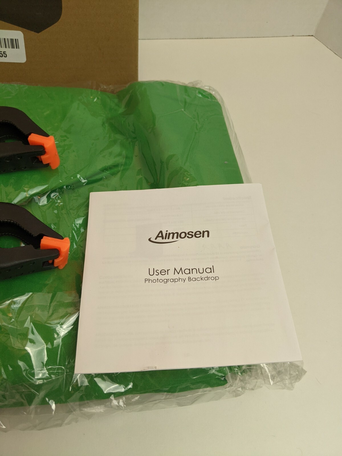 AIMOSEN 6X9 Foot Photography Backdrop Green Screen