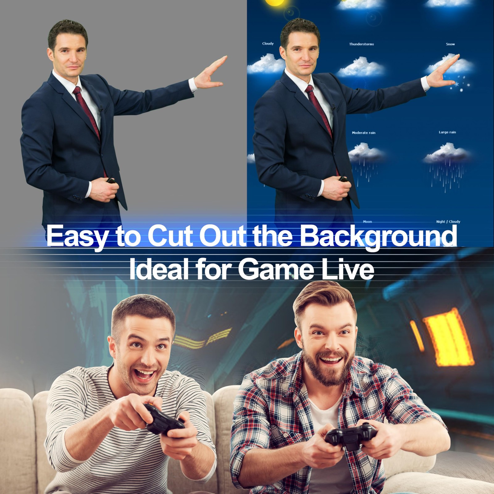 EMART 77x92in Collapsible Chromakey Panel Grey Screen for Photo 77x92in,