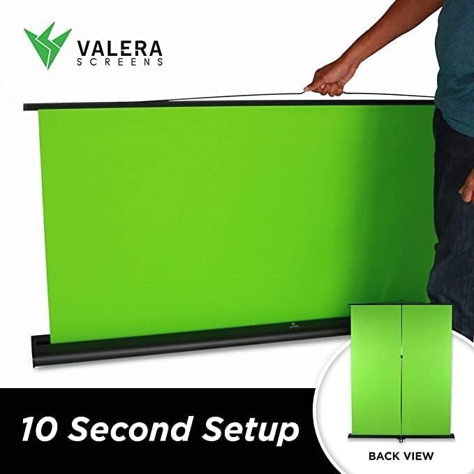 Valera Creator Portable Retractable Green Screen 75×58″ Not available on Amazon!