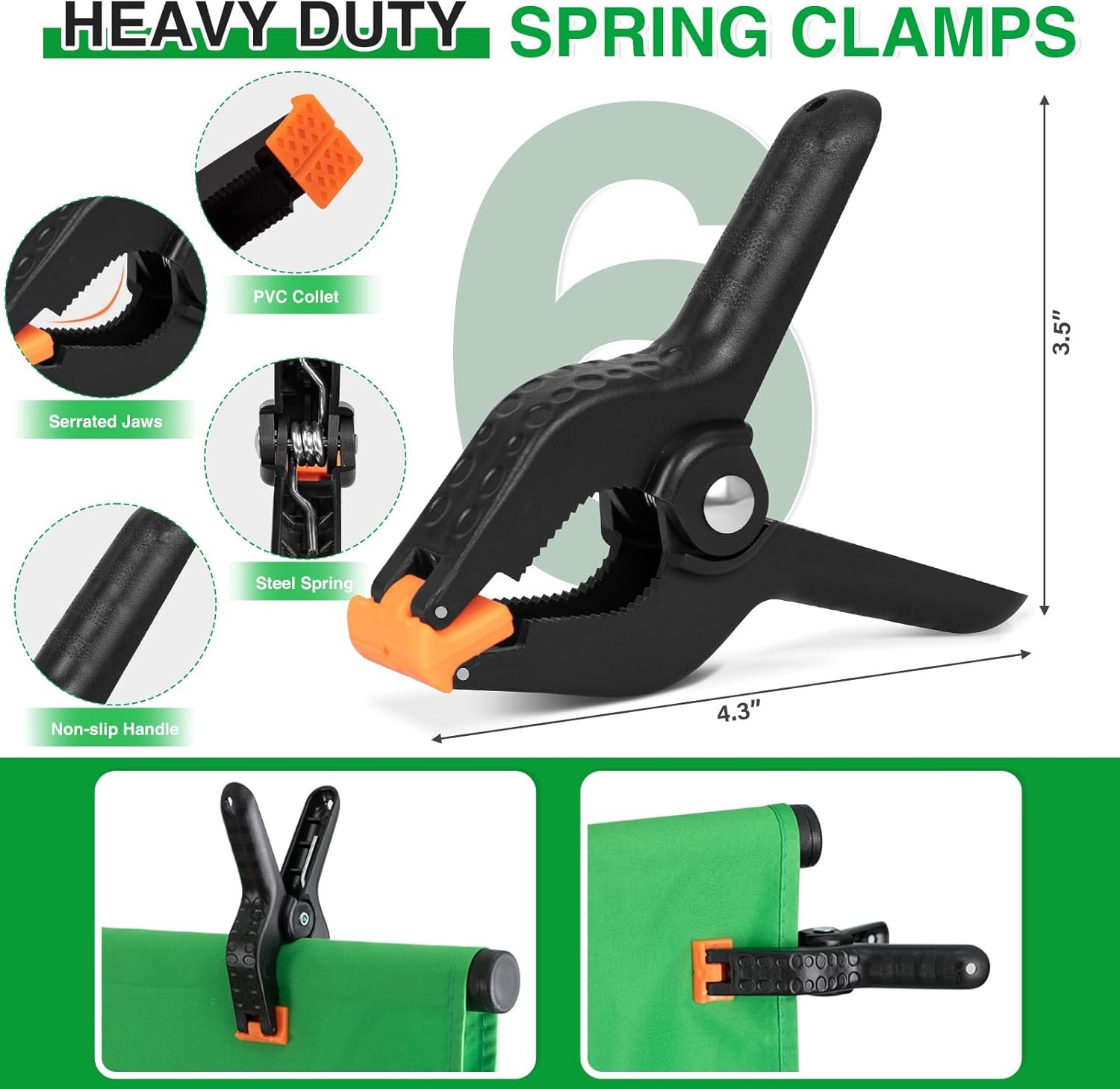 Green Screen Backdrop Stand 10 x 8.5 inch Greenscreen Background for Photography