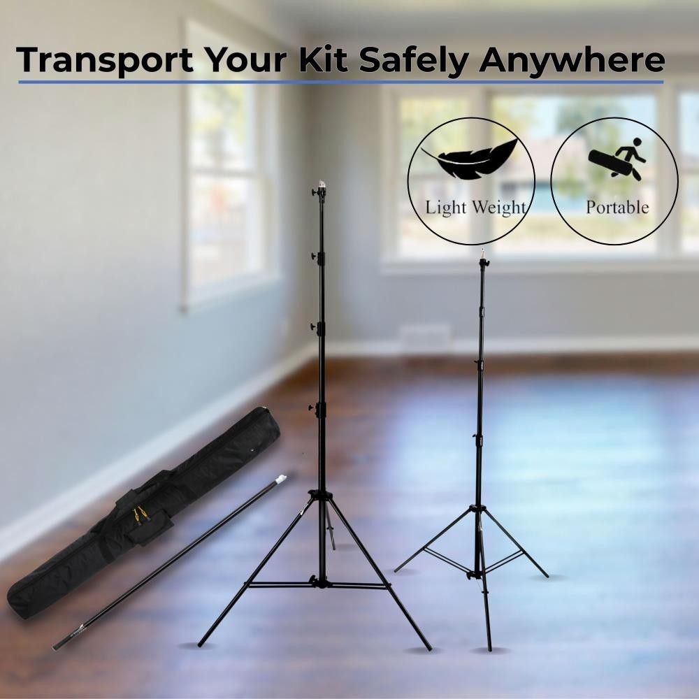 Impact Backdrop Support Kit for Photography 12.9 x 13.5 ft Stand w/ Carry Bag