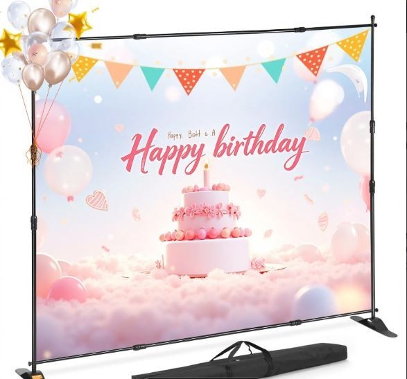 8′ x 8′ Backdrop Frame, Photography, Banners, Backdrops, etc.