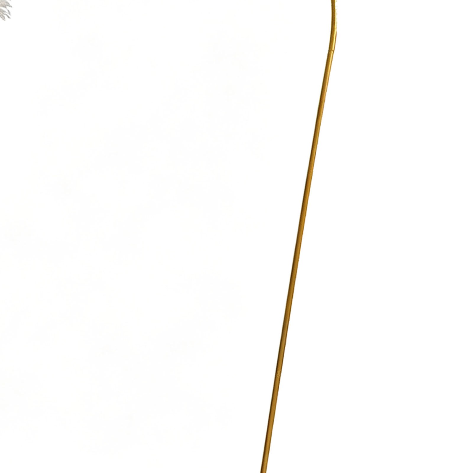 Gold Iron Arch Frame For Weddings & Parties Durable Metal Support (0.65*1.5m)