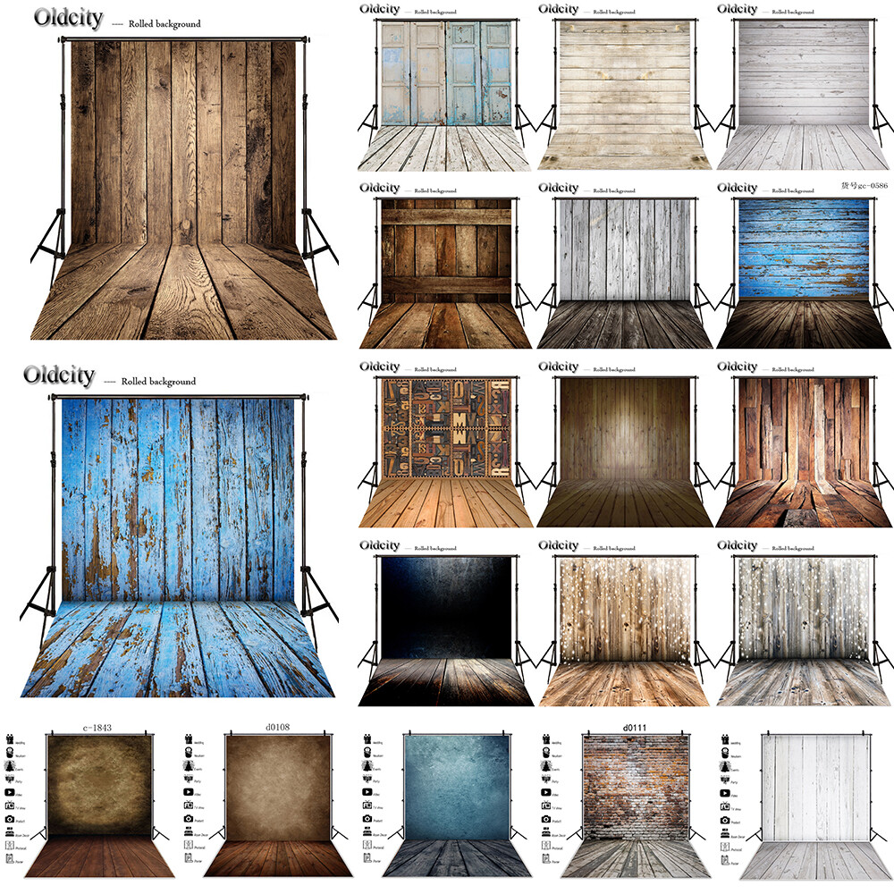 Large Vintage Photography Background Wooden Panel Photo Backdrops Party Wedding
