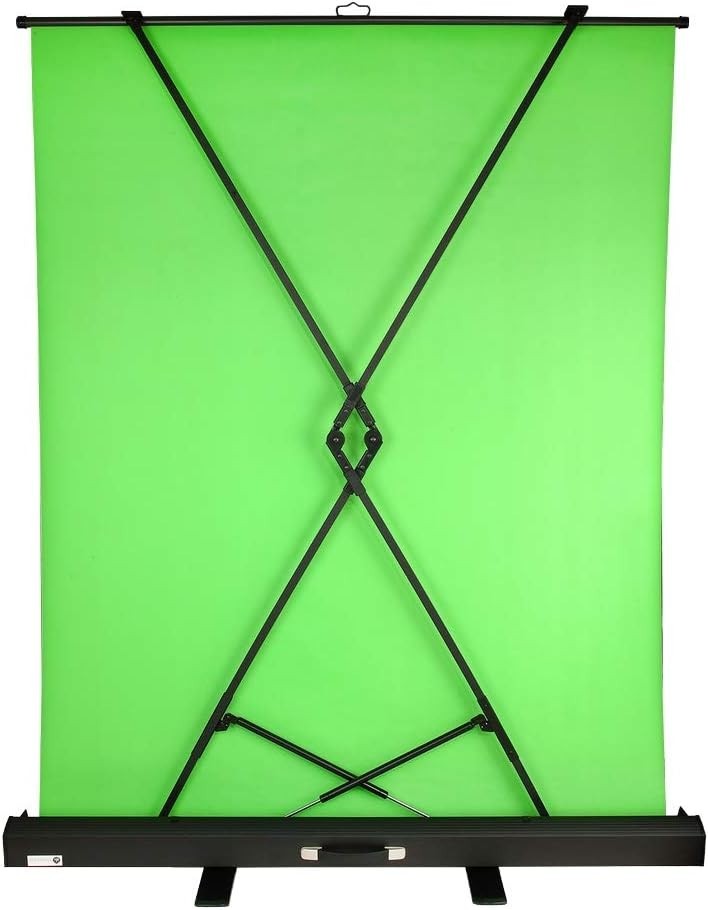 Homegear WSHG-0200 Green Screen Pull Up Style Backdrop – 5′ x 6′ – New!