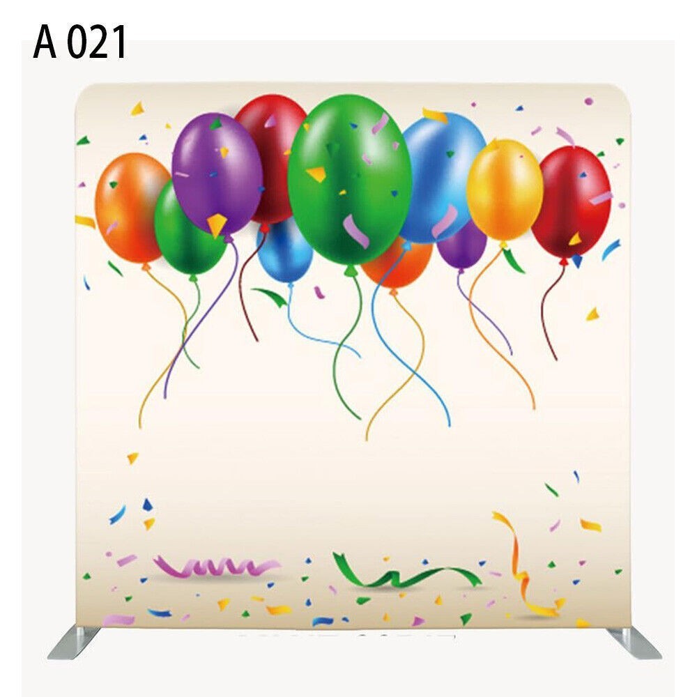 Christmas Photo Backdrop with Sturdy Stand (Custom Image Available) for Parties