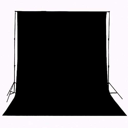 Backdrop for Photography Durable Fabric Background Photo Backdrop 5x7ft Black