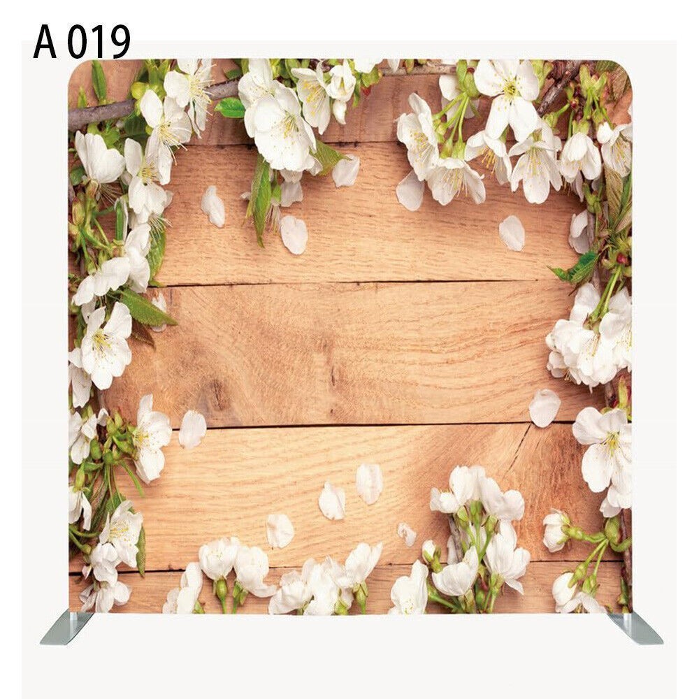 Christmas Photo Backdrop with Sturdy Stand (Custom Image Available) for Parties