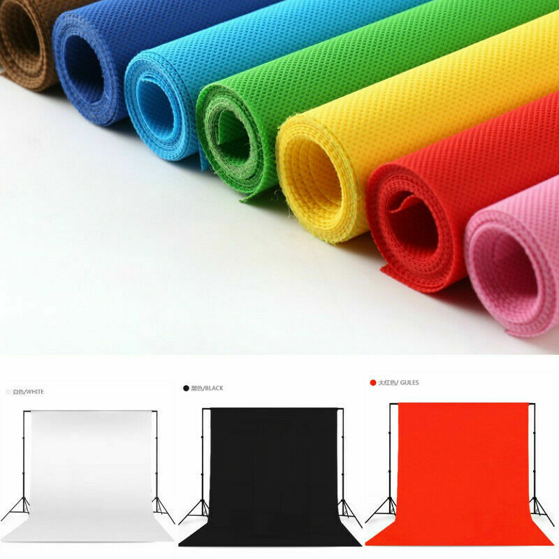 Photography Backdrop Cloth Non-woven Background Green Screen Thick Size 2x2m