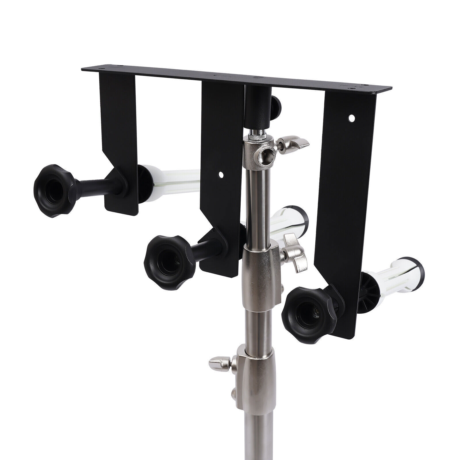 Motorized Electric 3-Roller Cloth Background Support System Wall Mount +Remote
