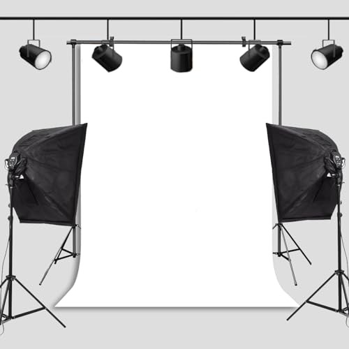 Backdrop Background for Photography Photo Booth Backdrop for 5x7FT White