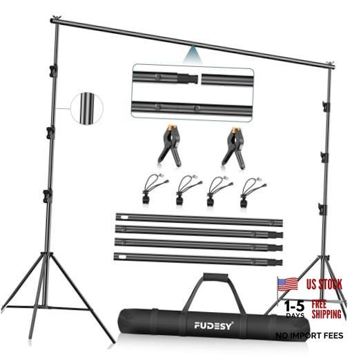 Photo Video Studio 10 x 10Ft Heavy Duty Adjustable Backdrop Stand,Background