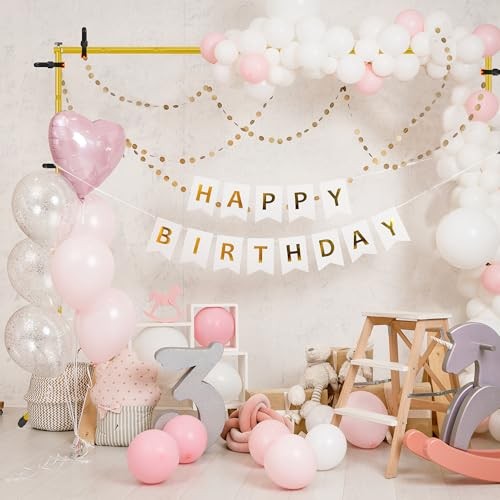 10×8.5 FT Backdrop Stand for Parties, Adjustable Photo Backdrop 10×8.5ft Gold
