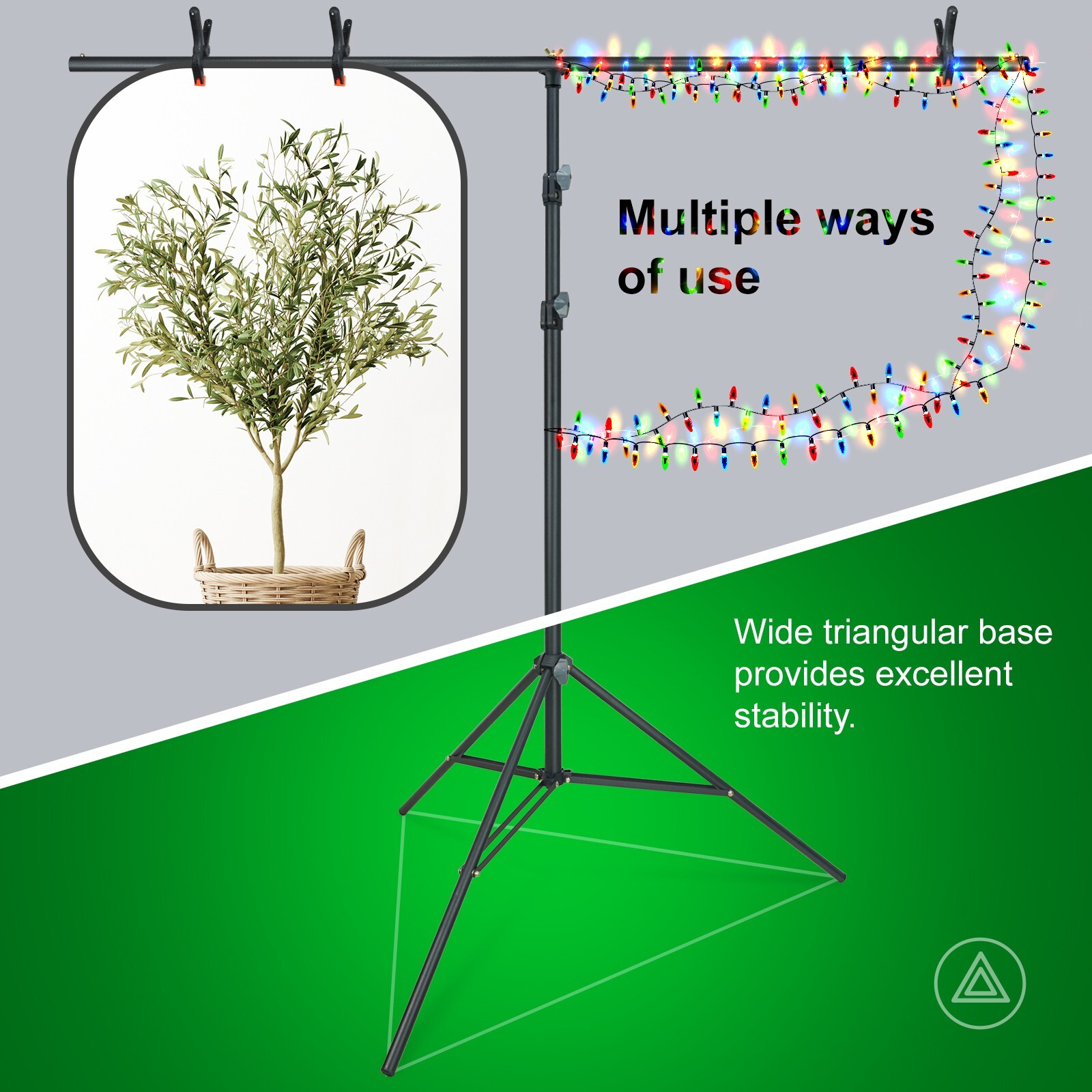 LINCO Photo Softbox Studio Light Backdrop Stand Background Backdrops Support