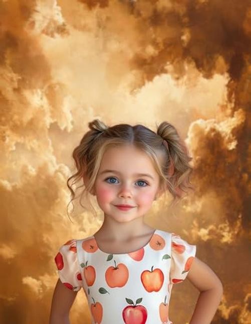 /1.5×2.2m Abstract Backdrop for Photography Golden Cloudy 5x7ft B1053597