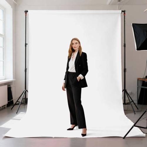 Backdrop for Photoshoot, 5FTx7FT | Photo Backdrop for Photography 5x7ft White