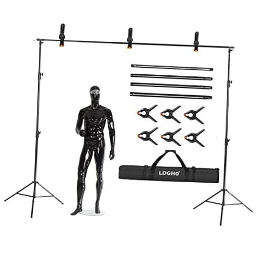 8.5 X 10FT/2.6 X 3M Background Stand Support System Kit with Carrying Case for