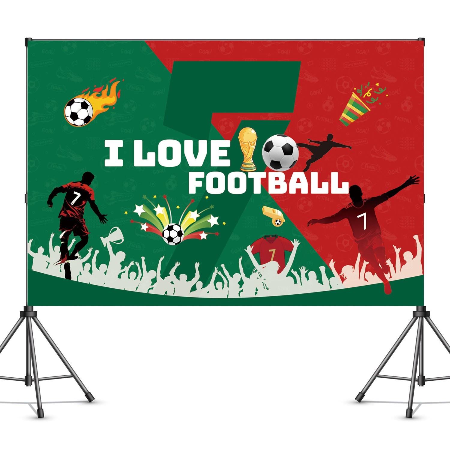 2026 US Canada Mexico World Cup Refueling Background Cloth Party Decoration Prop