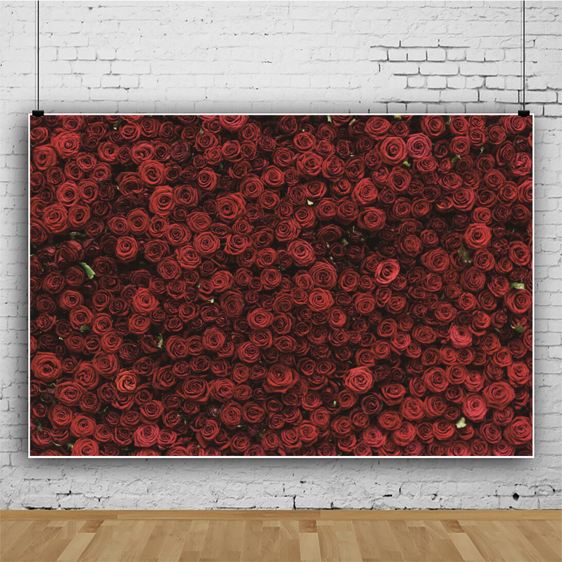 Flower Wall Floral Photography Background Photo Backdrop for Wedding Party Decor