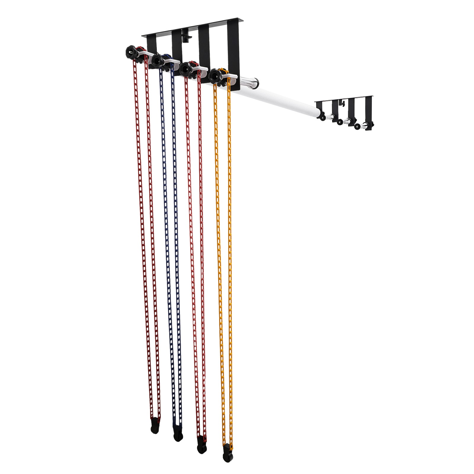 Photography 4 Roller Backdrop Wall Mount Manual Background Roller Support System