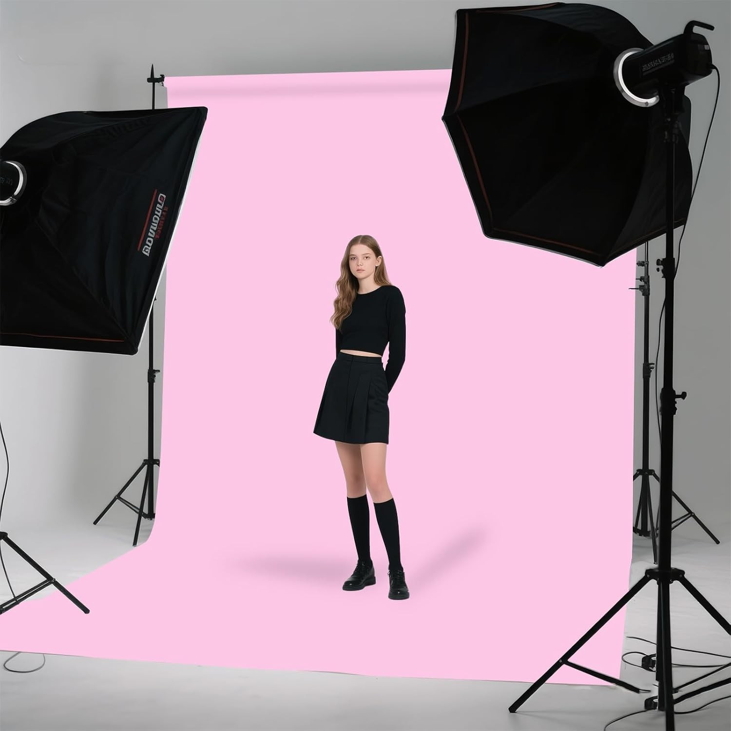Versatile 3x5FT Pink Background for Portraits, Parties & Product Photography