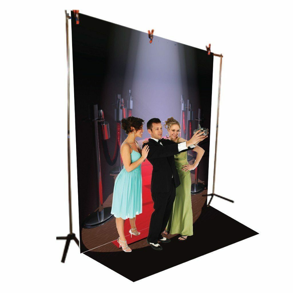 Red Carpet Vinyl Photography Backdrop – 8’x10′ or 8’x14′