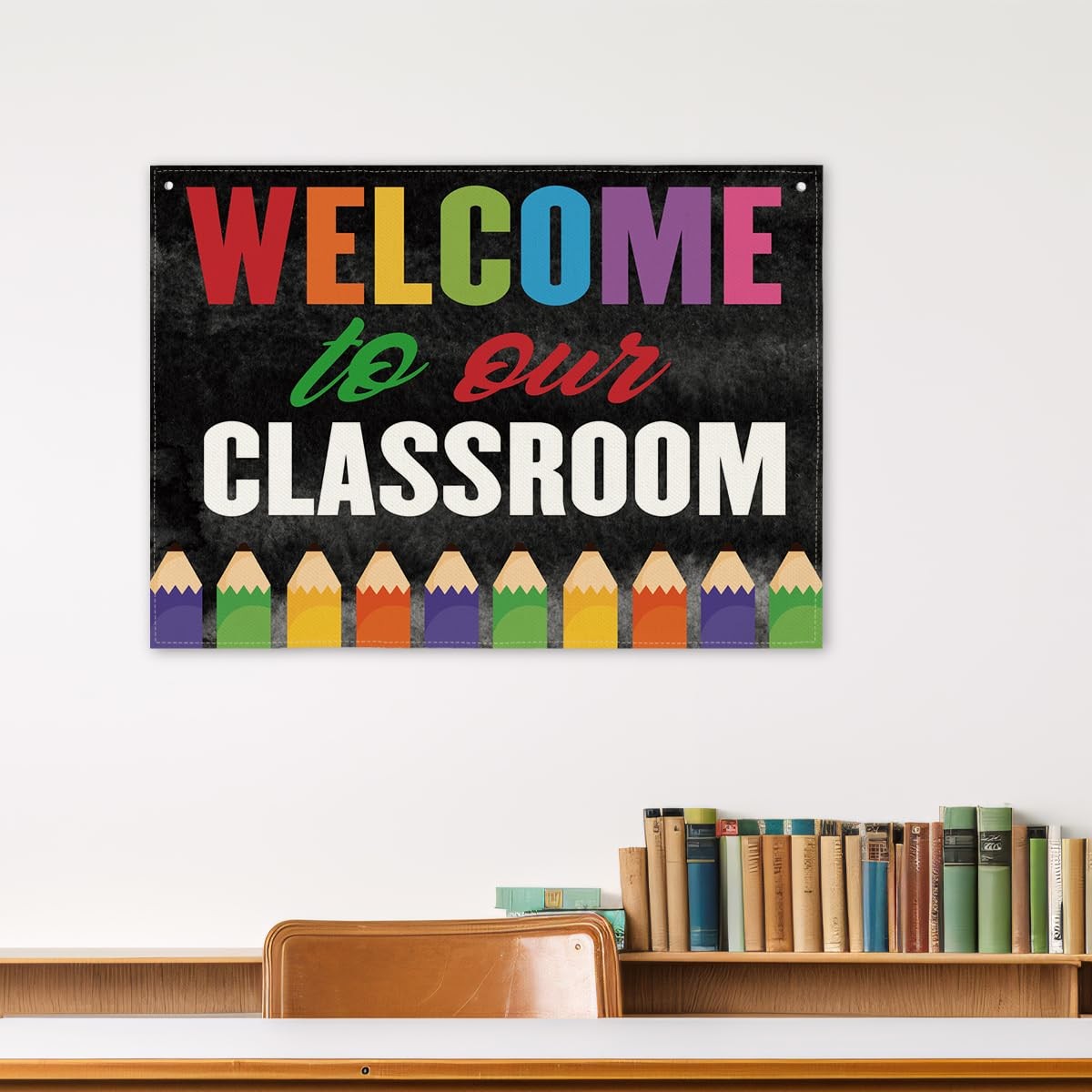 Welcome Decoration for Classroom, Welcome to Our Classroom Banner, Canvas Ban…