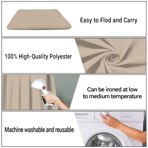 Screen Backdrop Photography Background Meeting Photo Studio 5x7ft Beige