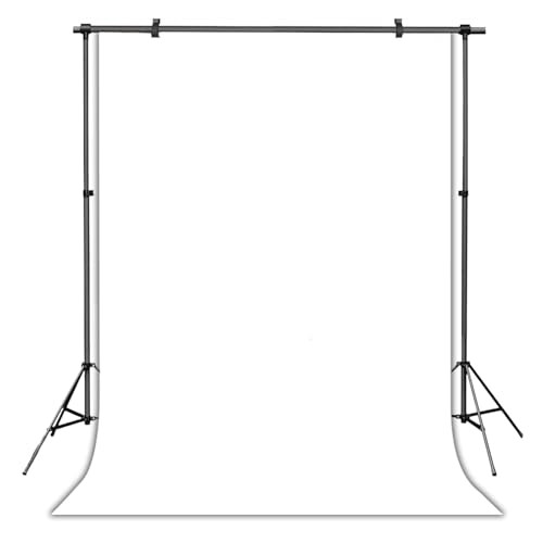 White Photography Backdrop 100% Polyester for Studio Film & 5x7FT white
