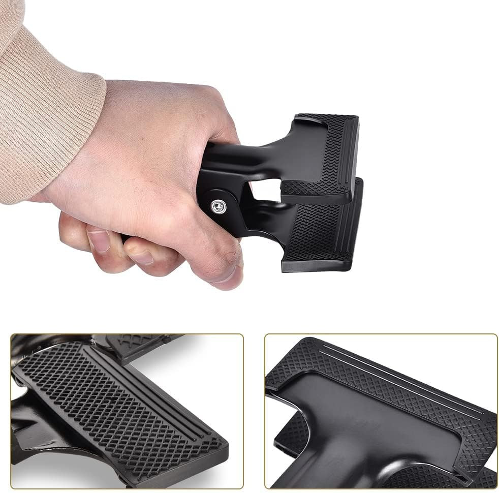 Backdrop Spring Clamps – 6 Pack of 4″ Heavy Duty Clips for Photography Backgroun