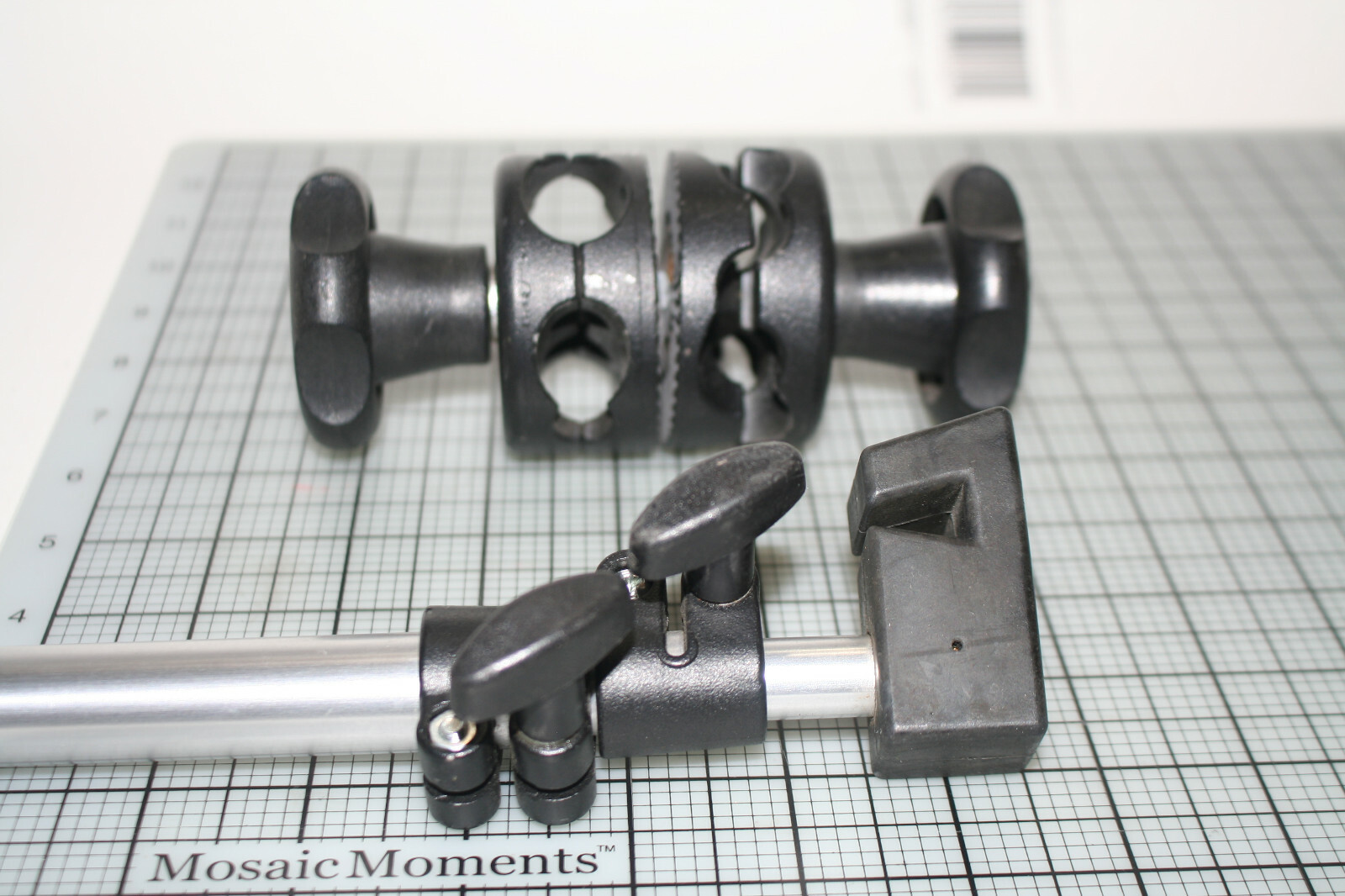 MANFROTTO PRO STAND RH353 REFLECTOR HOLDER w/ MINI GRIP HEAD *