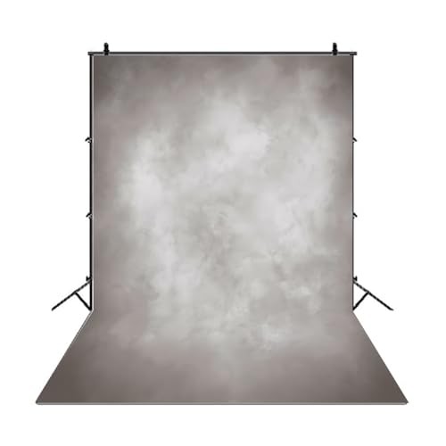 Polyester 5x7ft Retro Abstract Grey Portrait Photography Studio Photo Backdrop