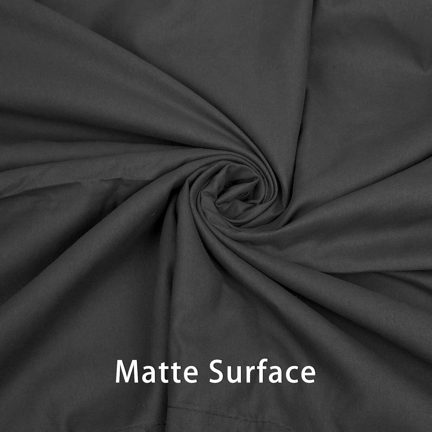 10×10 FT Black Backdrop Screen for Photography, High-Density Polyester Photo Boo