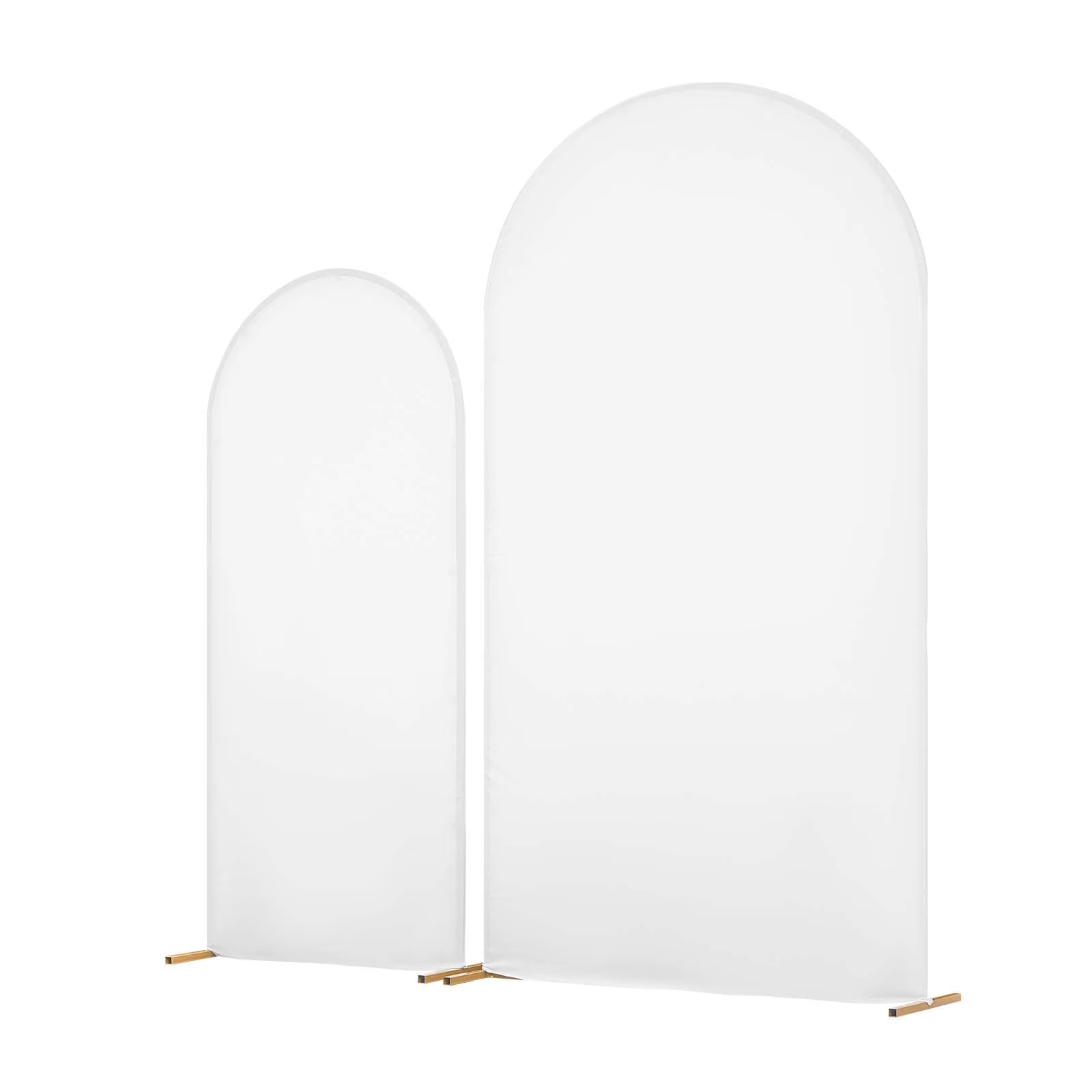 Metal Arch Backdrop Stand Set, Includes 7.2 ft and 6 ft Frames, Durable Design,